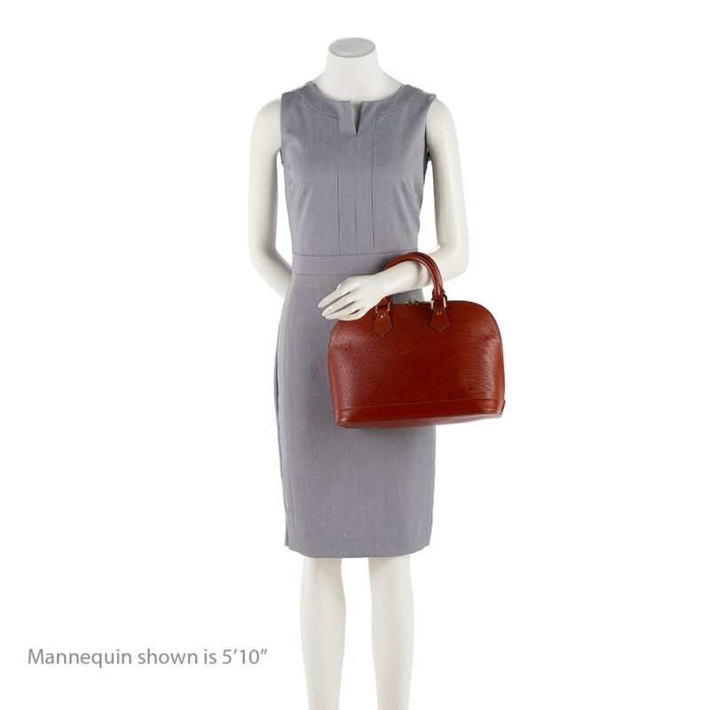 Louis Vuitton Vintage Epi Leather Alma PM Satchel (SHF-19832) AWE - Image 4