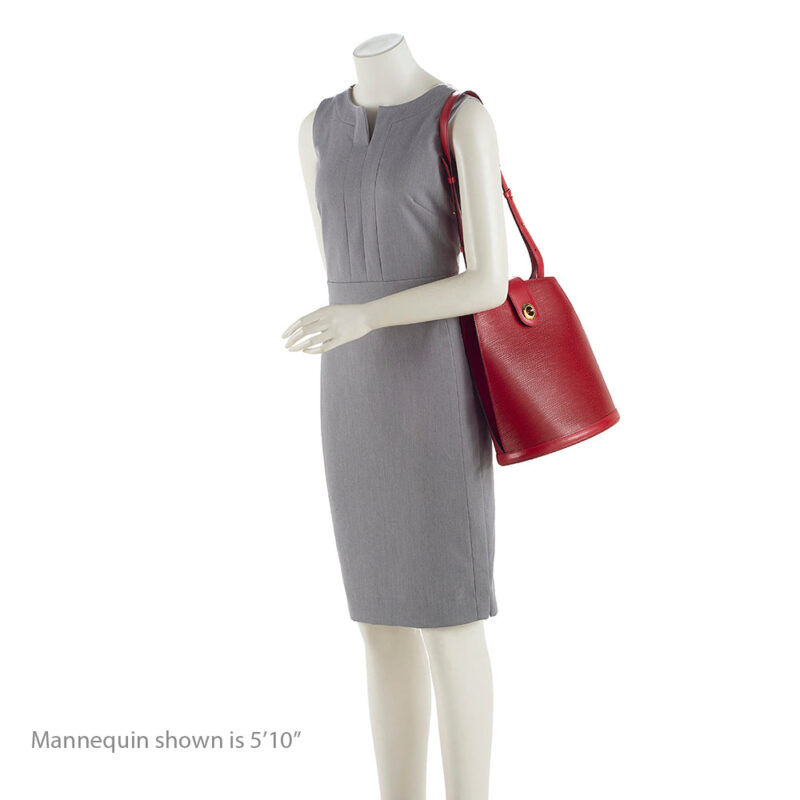 Louis Vuitton Vintage Epi Leather Cluny Shoulder Bag (SHF-19545) AWE - Image 4