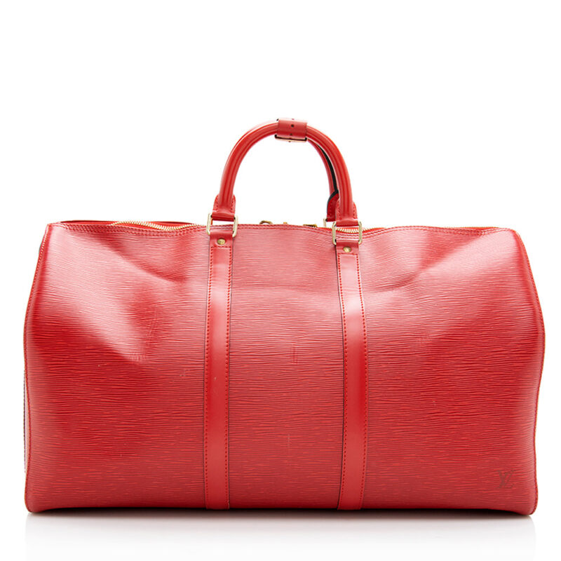 Louis Vuitton Vintage Epi Leather Keepall 50 Duffel Bag (SHF-19332) AWE - Image 2