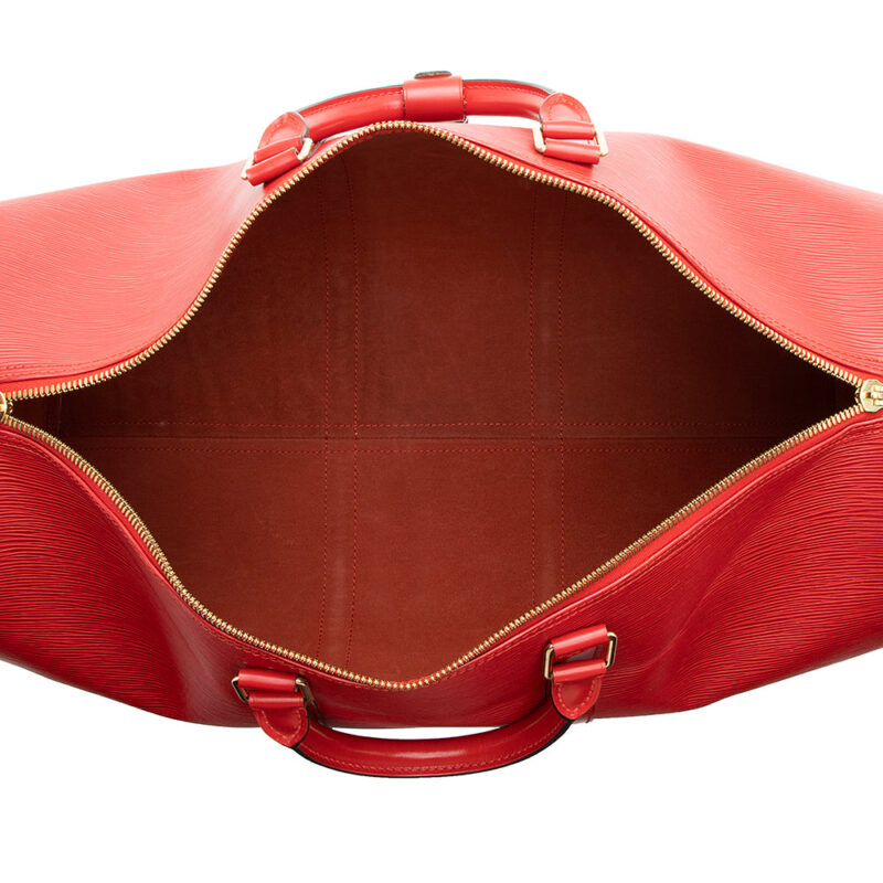 Louis Vuitton Vintage Epi Leather Keepall 50 Duffel Bag (SHF-19332) AWE - Image 6