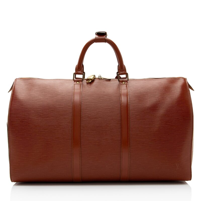 Louis Vuitton Vintage Epi Leather Keepall 50 Duffle Bag (SHF-QjiRs7) AWE - Image 2
