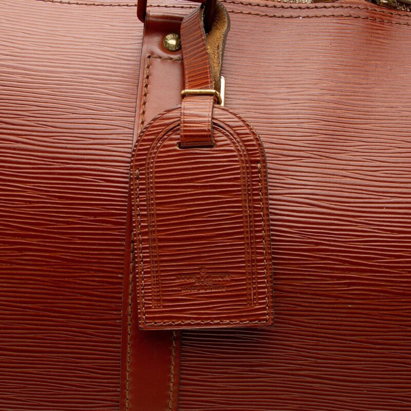 Louis Vuitton Vintage Epi Leather Keepall 50 Duffle Bag (SHF-QjiRs7) AWE - Image 9