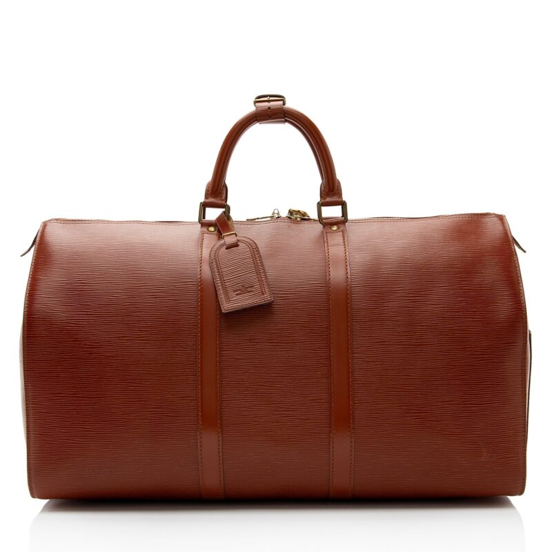 Louis Vuitton Vintage Epi Leather Keepall 50 Duffle Bag (SHF-QjiRs7) AWE - Image 20