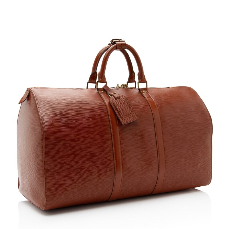 Louis Vuitton Vintage Epi Leather Keepall 50 Duffle Bag (SHF-QjiRs7) AWE