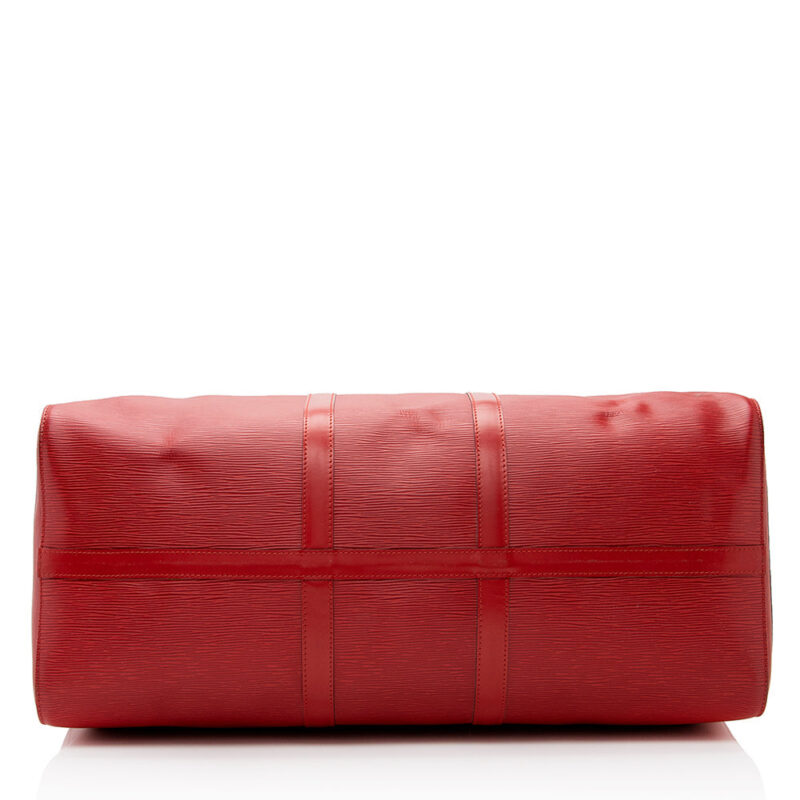 Louis Vuitton Vintage Epi Leather Keepall 55 Duffel Bag (SHF-21452) AWE - Image 3