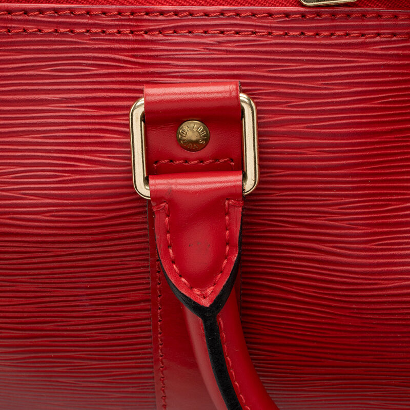 Louis Vuitton Vintage Epi Leather Keepall 55 Duffel Bag (SHF-21452) AWE - Image 8