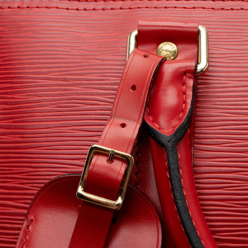 Louis Vuitton Vintage Epi Leather Keepall 55 Duffel Bag (SHF-21452) AWE - Image 16