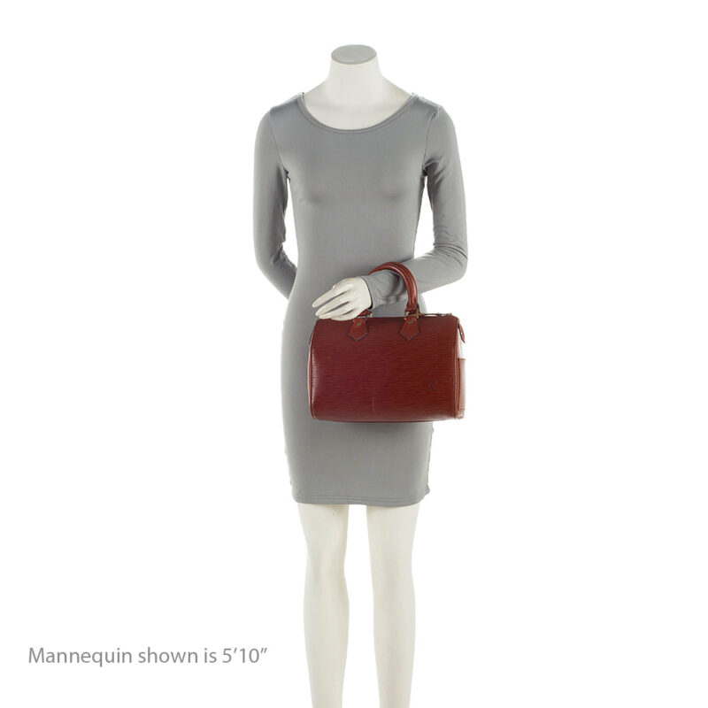 Louis Vuitton Vintage Epi Leather Speedy 25 Satchel (SHF-22188) AWE - Image 4