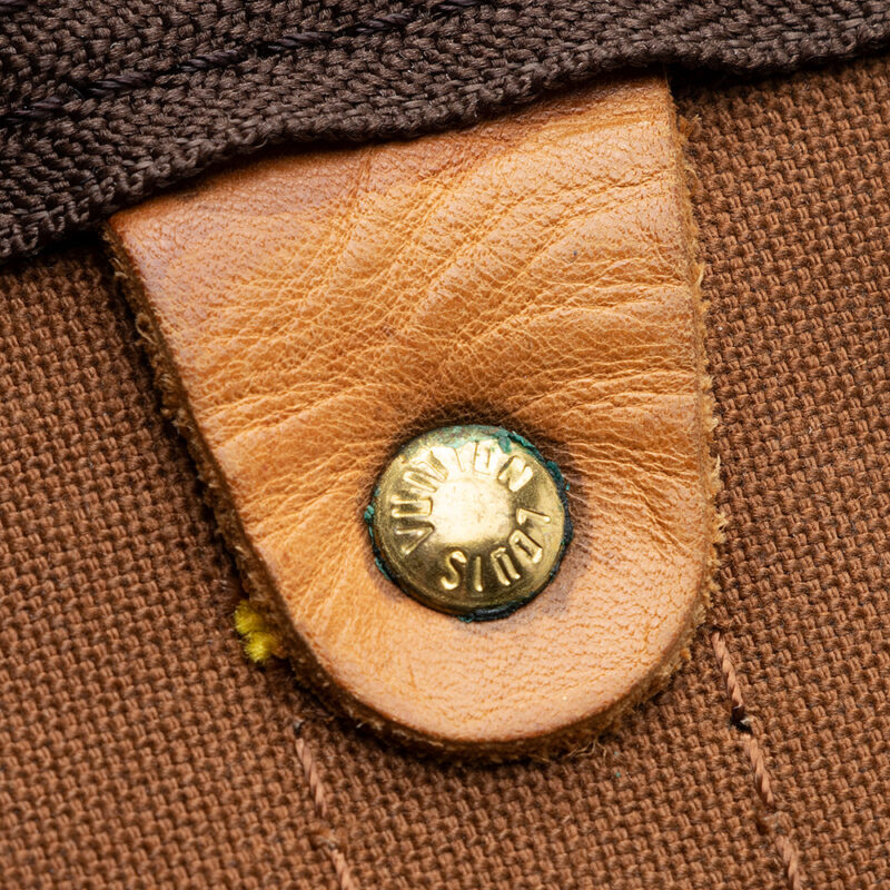 Louis Vuitton Vintage Monogram Canvas Keepall 50 Duffel Bag (SHF-20201) AWE - Image 14