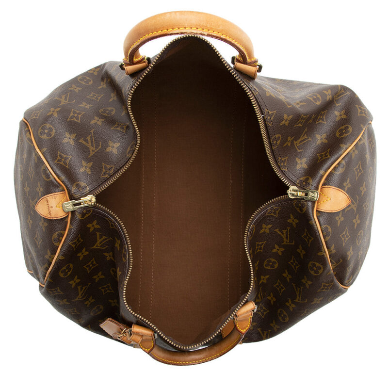 Louis Vuitton Vintage Monogram Canvas Keepall 50 Duffel Bag (SHF-20201) AWE - Image 6