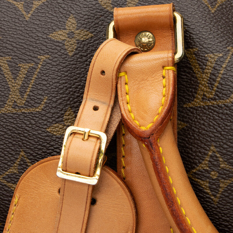 Louis Vuitton Vintage Monogram Canvas Keepall Bandouliere 50 Duffel Bag (SHF-20375) AWE - Image 12