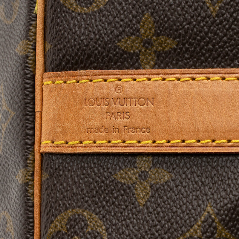 Louis Vuitton Vintage Monogram Canvas Keepall Bandouliere 50 Duffel Bag (SHF-20375) AWE - Image 7