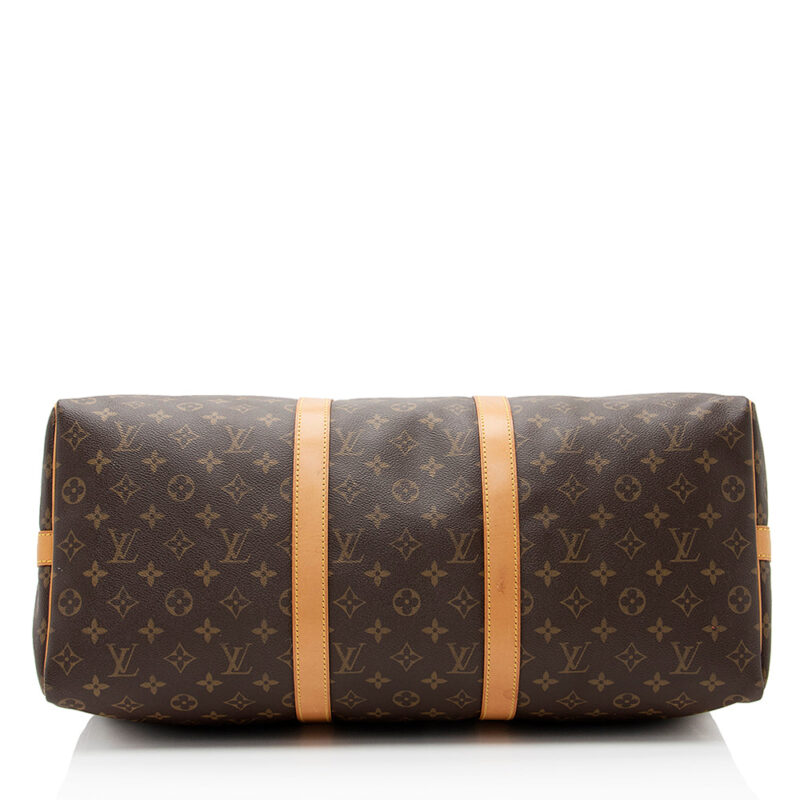 Louis Vuitton Vintage Monogram Canvas Keepall Bandouliere 50 Duffel Bag (SHF-21454) AWE - Image 3