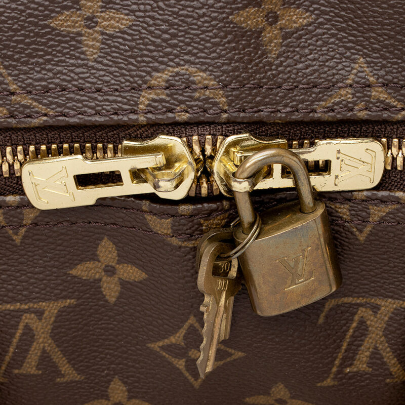 Louis Vuitton Vintage Monogram Canvas Keepall Bandouliere 50 Duffel Bag (SHF-21454) AWE - Image 7