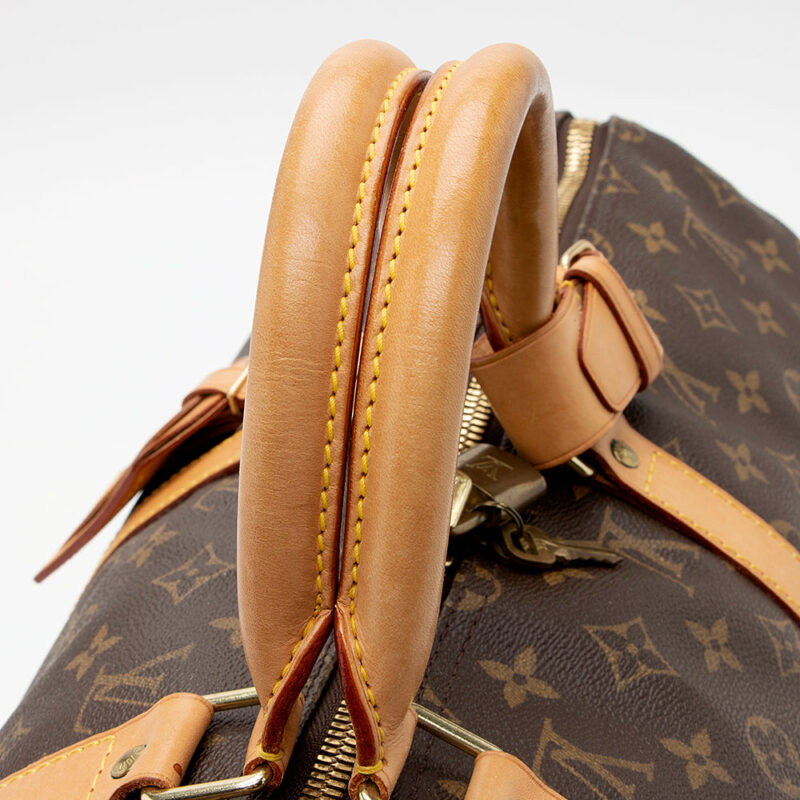 Louis Vuitton Vintage Monogram Canvas Keepall Bandouliere 50 Duffel Bag (SHF-21454) AWE - Image 12