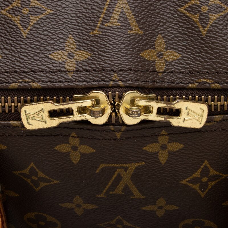 Louis Vuitton Vintage Monogram Canvas Keepall Bandouliere 60 Duffle Bag (SHF-sySr8G) AWE - Image 9