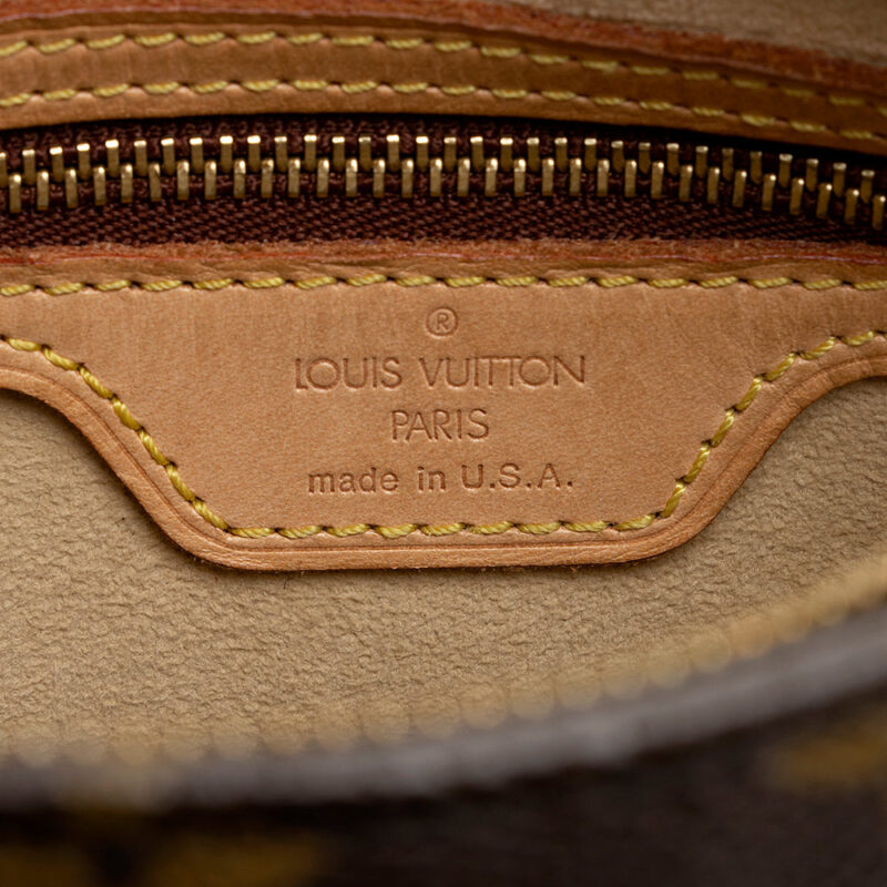 Louis Vuitton Vintage Monogram Canvas Looping MM Shoulder Bag (SHF-21431) AWE - Image 7