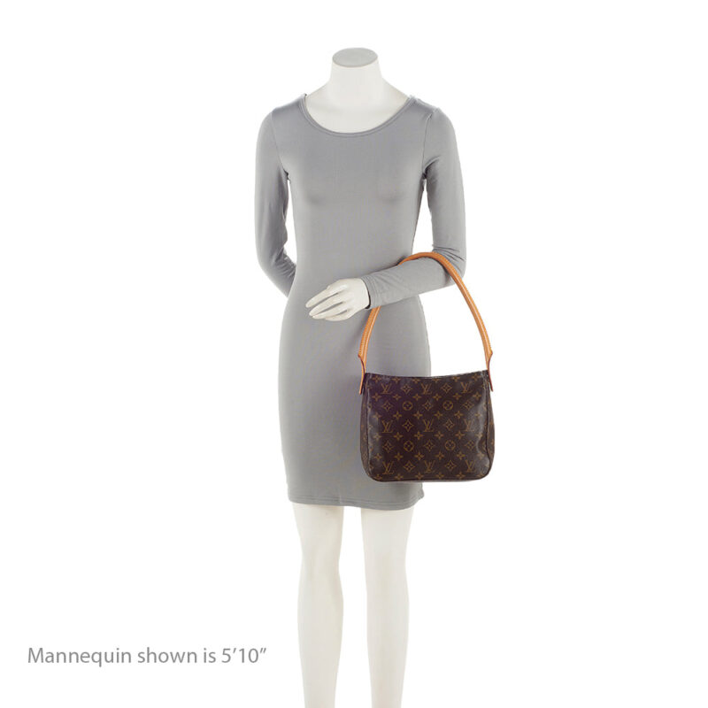 Louis Vuitton Vintage Monogram Canvas Looping MM Shoulder Bag (SHF-21431) AWE - Image 4