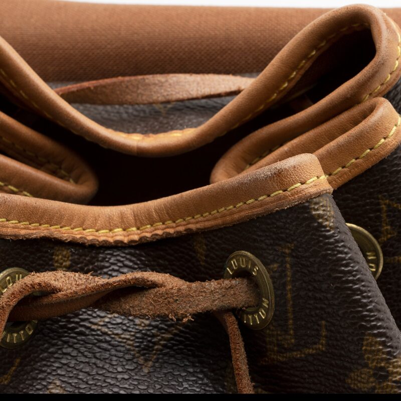Louis Vuitton Vintage Monogram Canvas Montsouris MM Backpack (SHF-22354) AWE - Image 13