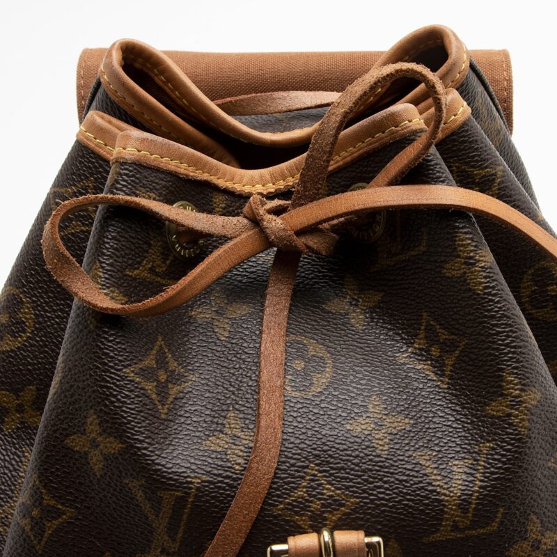 Louis Vuitton Vintage Monogram Canvas Montsouris MM Backpack (SHF-22354) AWE - Image 16