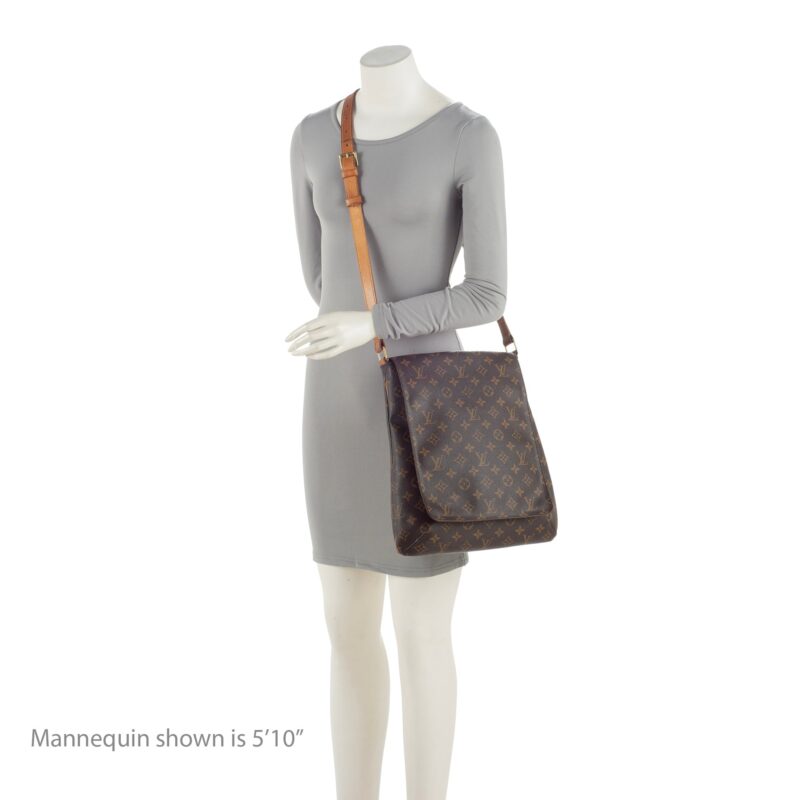 Louis Vuitton Vintage Monogram Canvas Musette Salsa GM Shoulder Bag (SHF-fNQlsd) AWE - Image 4