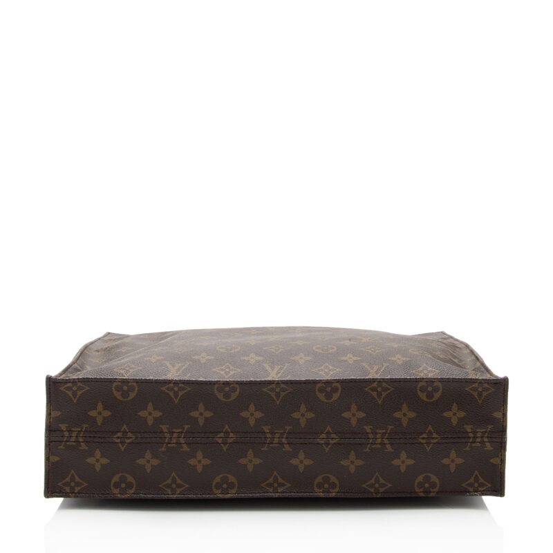 Louis Vuitton Vintage Monogram Canvas Sac Plat Tote (SHF-0aeAOb) AWE - Image 3
