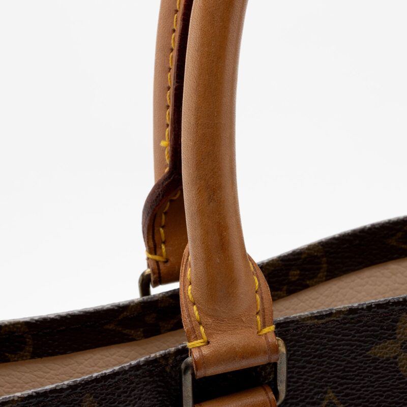 Louis Vuitton Vintage Monogram Canvas Sac Plat Tote (SHF-0aeAOb) AWE - Image 15