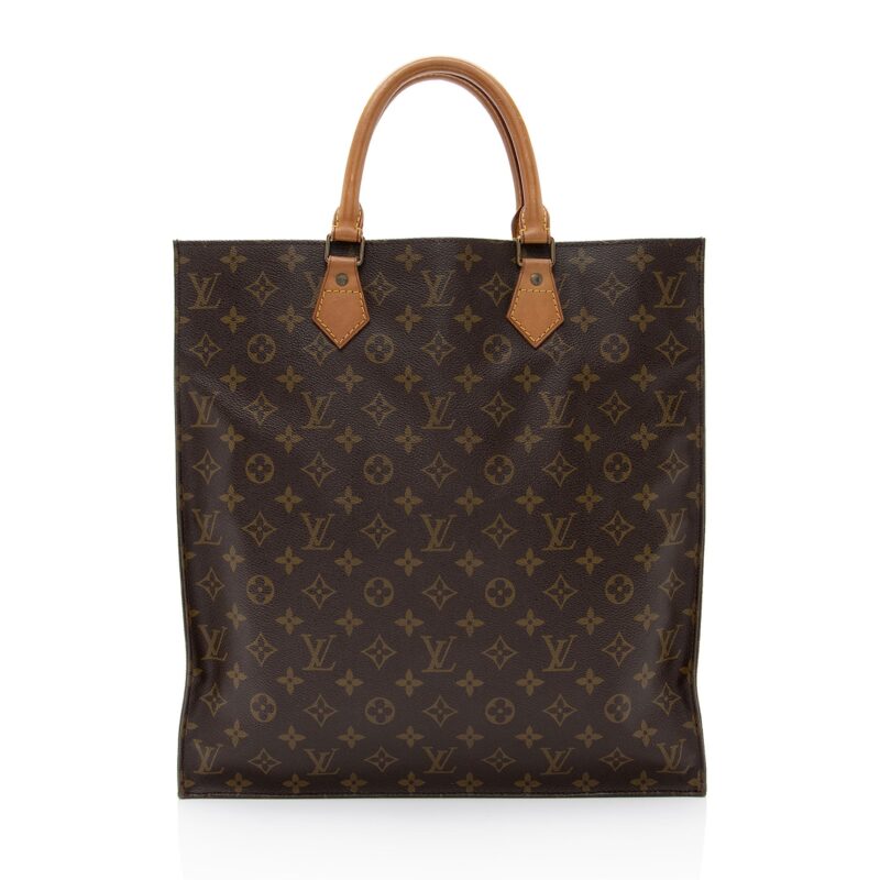 Louis Vuitton Vintage Monogram Canvas Sac Plat Tote (SHF-0aeAOb) AWE - Image 19
