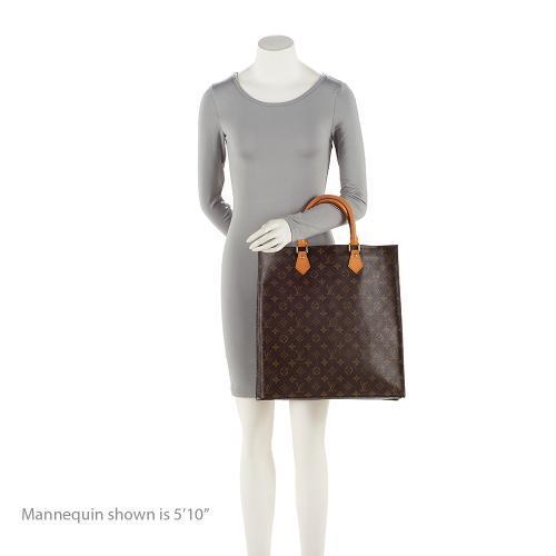 Louis Vuitton Vintage Monogram Canvas Sac Plat Tote (SHF-0aeAOb) AWE - Image 4