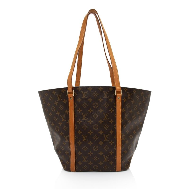 Louis Vuitton Vintage Monogram Canvas Sac Shopping 48 Tote (SHF-JstH3X) AWE - Image 2