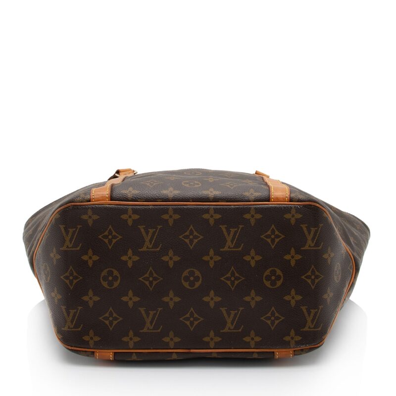 Louis Vuitton Vintage Monogram Canvas Sac Shopping 48 Tote (SHF-JstH3X) AWE - Image 3