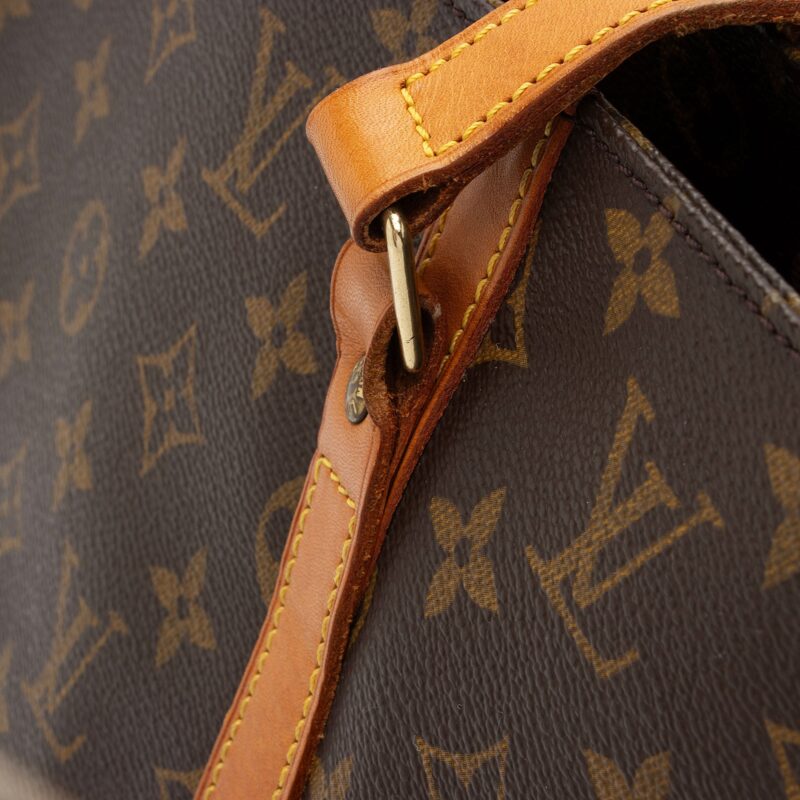 Louis Vuitton Vintage Monogram Canvas Sac Shopping 48 Tote (SHF-JstH3X) AWE - Image 13