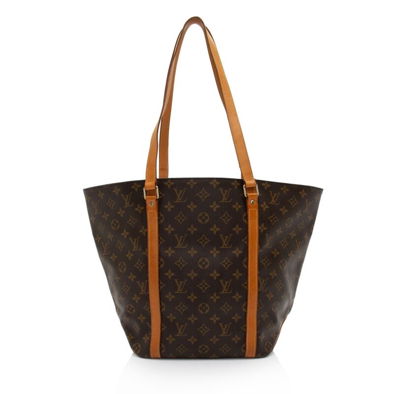Louis Vuitton Vintage Monogram Canvas Sac Shopping 48 Tote (SHF-JstH3X) AWE - Image 19