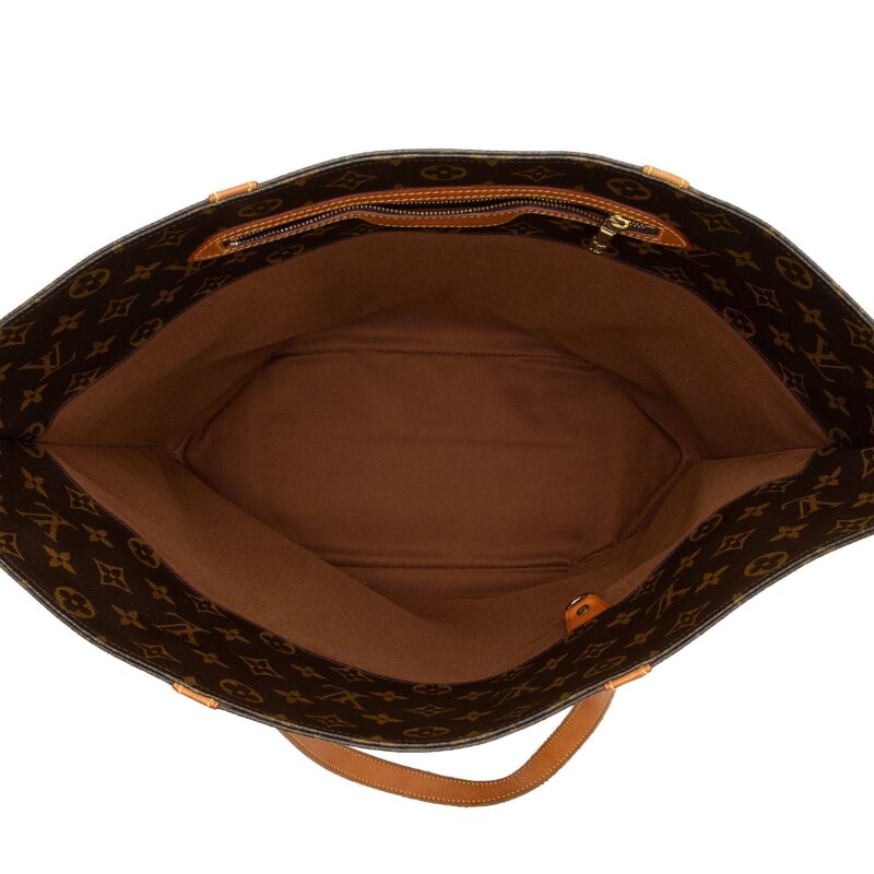 Louis Vuitton Vintage Monogram Canvas Sac Shopping 48 Tote (SHF-JstH3X) AWE - Image 6