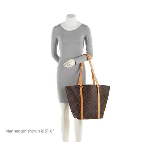 Louis Vuitton Vintage Monogram Canvas Sac Shopping 48 Tote (SHF-JstH3X) AWE - Image 4