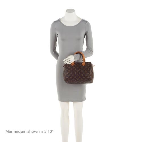 Louis Vuitton Vintage Monogram Canvas Speedy 25 Satchel (SHF-akvPc8) AWE - Image 2