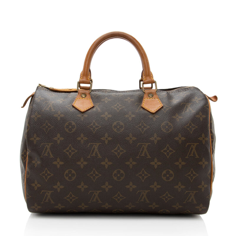 Louis Vuitton Vintage Monogram Canvas Speedy 30 Satchel (SHF-18388) AWE - Image 2