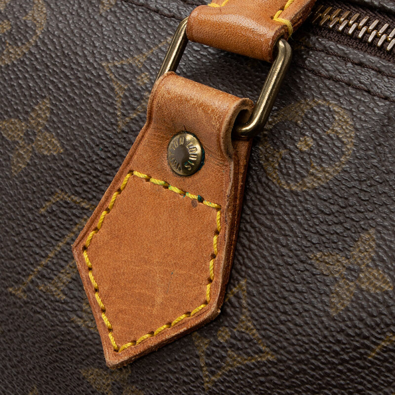 Louis Vuitton Vintage Monogram Canvas Speedy 30 Satchel (SHF-18388) AWE - Image 10