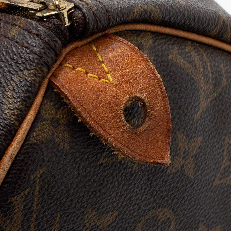 Louis Vuitton Vintage Monogram Canvas Speedy 30 Satchel (SHF-18388) AWE - Image 15