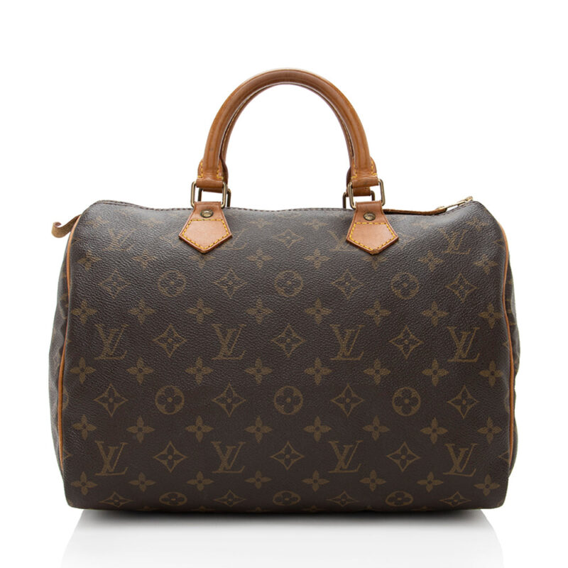 Louis Vuitton Vintage Monogram Canvas Speedy 30 Satchel (SHF-18388) AWE - Image 17