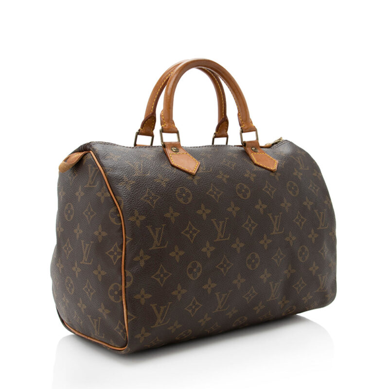 Louis Vuitton Vintage Monogram Canvas Speedy 30 Satchel (SHF-18388) AWE