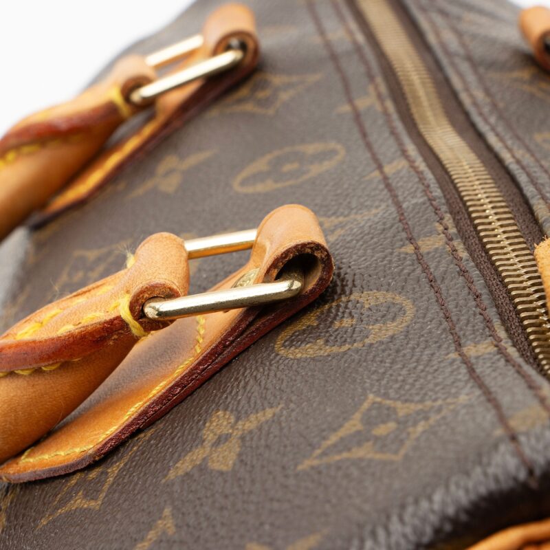 Louis Vuitton Vintage Monogram Canvas Speedy 30 Satchel (SHF-Lkta84) AWE - Image 16