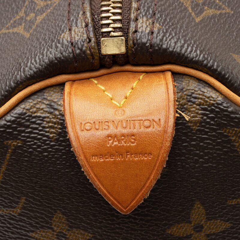 Louis Vuitton Vintage Monogram Canvas Speedy 30 Satchel (SHF-Lkta84) AWE - Image 7