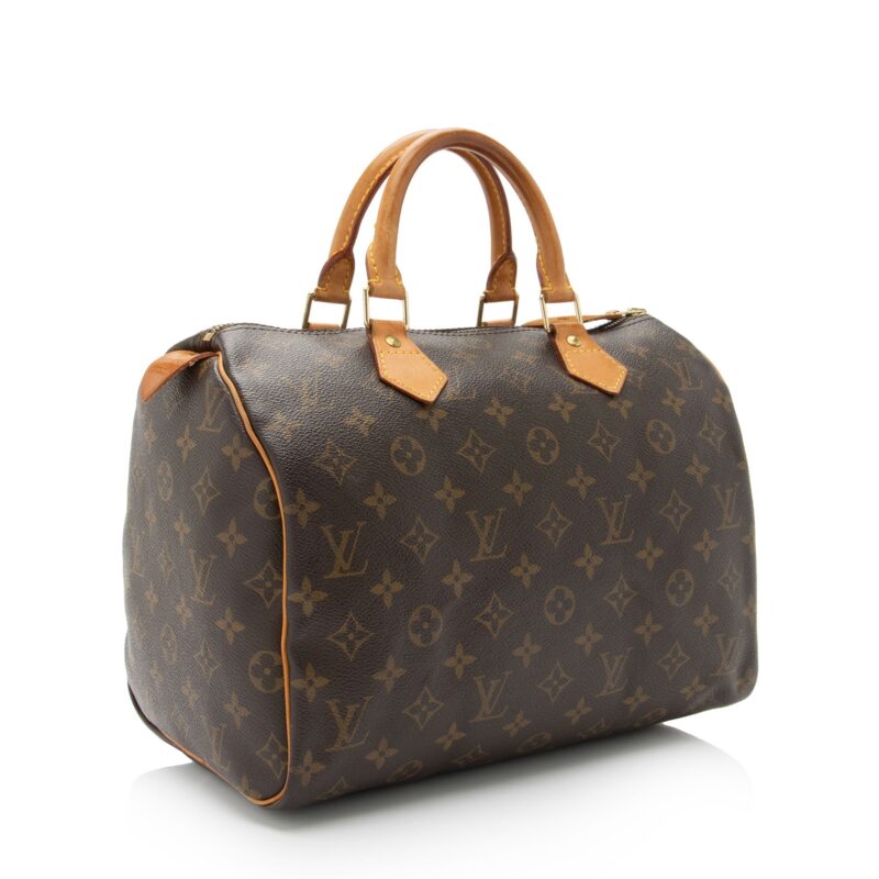 Louis Vuitton Vintage Monogram Canvas Speedy 30 Satchel (SHF-Lkta84) AWE