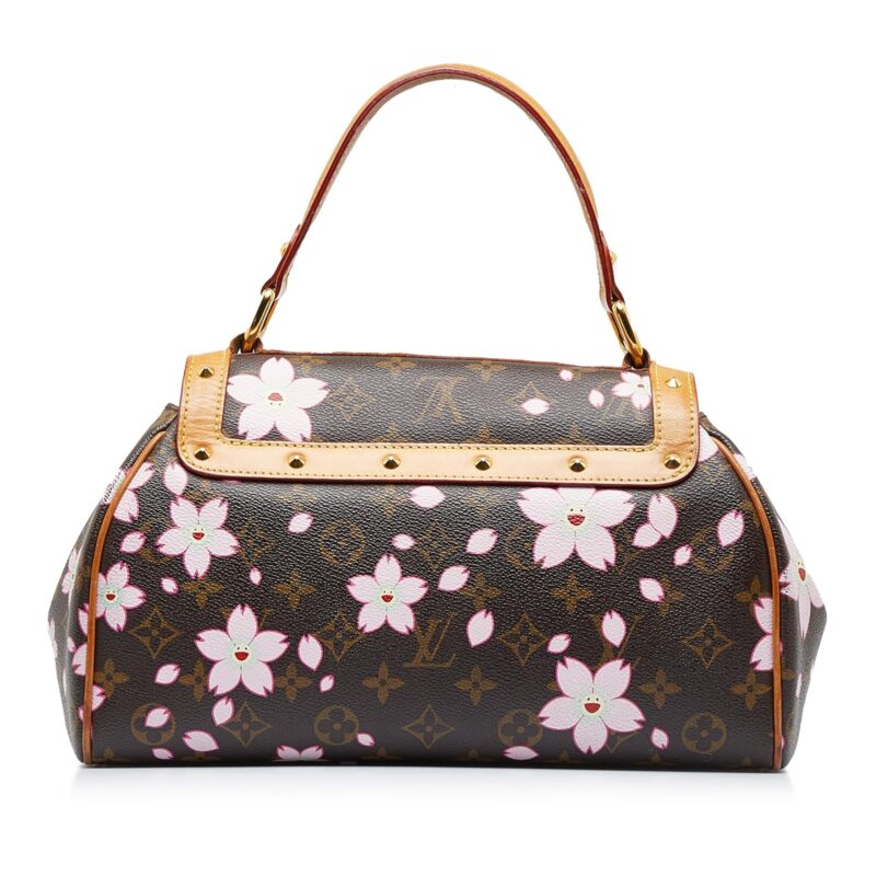 Louis Vuitton x Takashi Murakami Monogram Cherry Blossom Sac Retro (SHG-dTVIxu) AWE - Image 2