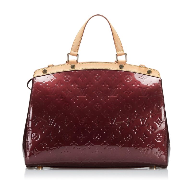 Louis Vuitton Brea GM Red Monogram Vernis AWE - Image 3