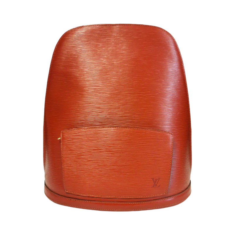 Louis Vuitton Gobelin Backpack Brown Epi Gold AWE
