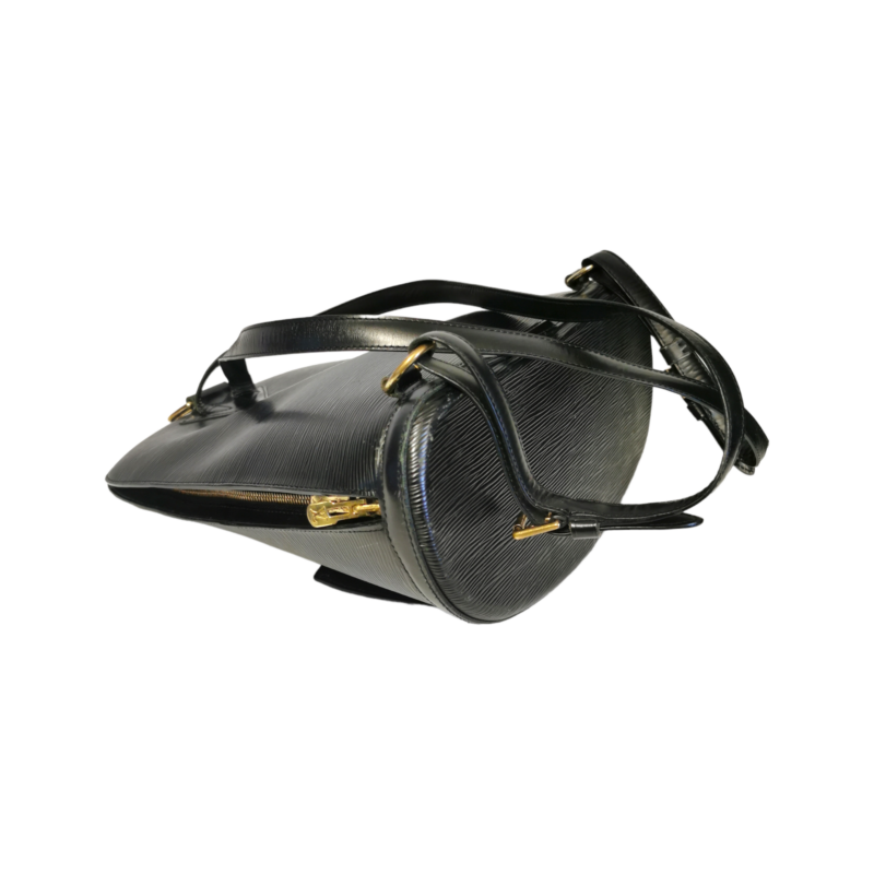 Louis Vuitton Gobelin Backpack Black Epi Gold AWE - Image 10