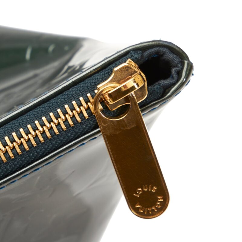 Louis Vuitton Bellevue PM Green Monogram Vernis AWE - Image 6