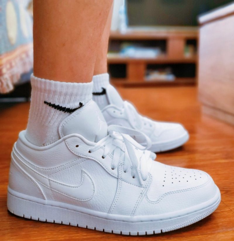 LW - AJ1 Pure white lychee pattern - Image 2